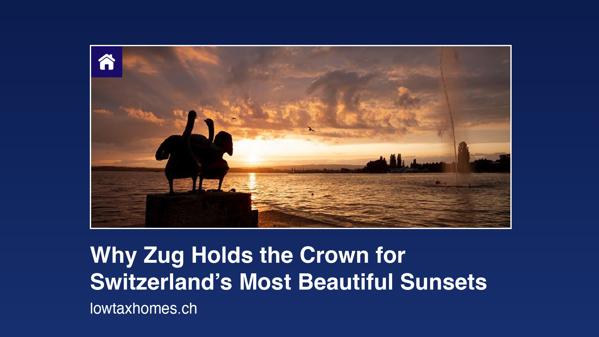 Why Zug Holds the Crown for Switzerland’s Most Beautiful Sunsets